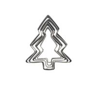 Lot de 5 emporte-pièces de Noël en forme de sapin Zenker Emporte-pièces Inox G