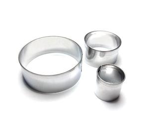 Emporte-pièces - 3M - Set de 3 - Métal - Ronds
