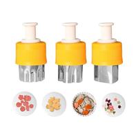 Emporte-pièces À Fruits Et Petits Emporte-pièces - Kit De Bricolage Culinaire Adapté Aux, Assortiment De Petits Moules | Presse À Pâtisserie Compacte Et Durable, Ustensile De Cuisine Facile À