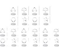 Emporte-pièces, acier inoxydable durable, différentes formes, 5Set
