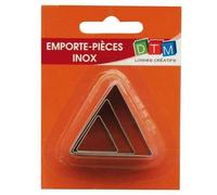 Emporte-Pièces Métal Triangle 3 Pièces
