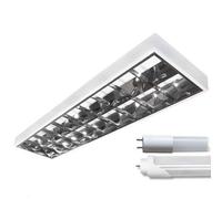 Empty Lot de 2 lampes LED pour grille 2 x 120 cm 6000 K