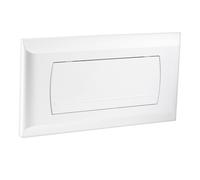 Empyreal Plaque de Déclenchement pour Geberit 200F, 115222111 (Blanc) | pour Réservoir de Toilette, avec Kit de Levier de Chasse et Vis de Montage, 340 x 185mm