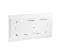 Empyreal Plaque de Déclenchement pour Geberit Twinline 30 & UP130 (Blanc)