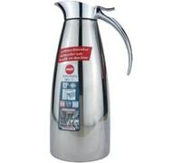 Emsa 502489 eleganza pichet isotherme, fermeture easy open, acier inoxydable, 1l acier inoxydable G