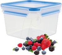 Emsa Boîte hermétique alimentaire 508537 Rectangulaire 1,75 L Transparent/Bleu 1 pièce