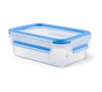 Emsa Boîte alimentaire hermétique 508538 0,55 L Transparent/Bleu Clip & Close