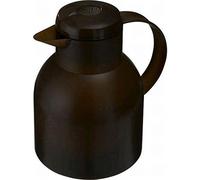 Emsa Pichet isotherme SAMBA 509820 – fermeture Quick Tip – 1 L – Marron foncé