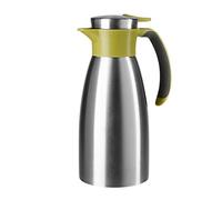 Emsa 512575 SOFT GRIP Pichet isotherme, fermeture Quick Tip, 1 Litre, 100% hermétique, vert