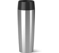 Emsa 515614 grande travel mug isotherme, 4 h et froides pendant 8 heures, passe au lave-vaisselle, ouverture pour boire à 360° - G