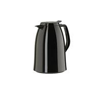 Emsa Pichet Isotherme, 1,5 Litres, Fermeture Quick Press, 100% Hermétique, Noir Brillant, Mambo, 517009