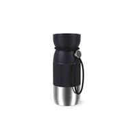 EMSA beYou Cup Mug de voyage isotherme 0 - 36 L - Noir | Mug de voyage réutilisable - Couvercle 360°C pour expérience aromatique - 100 pour cent étanche - Garde chaud 4 heures