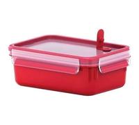 EMSA Boîte alimentaire Clip & Micro 1L - Rectangulaire - Rouge