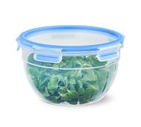 Emsa Clip&Close Boîte alimentaire ronde 2,6 L, Conservation parfaite des aliments, Joint fraicheur 100 % étanche, Hygiénique, Sans odeur, Sans BPA, Fabriquée en Allemagne, Garantie 30 ans N1011400
