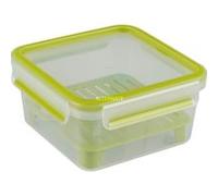 Emsa CLIP & GO XL Boîte de rangement alimentaire 1,3 L Vert, Transparent 1 pièce(s), Lunch-Box