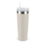 Emsa Cool³ Mug isotherme avec paille 0 - Acier inoxydable robuste - 5 L | Mug paille pour boissons froides 12h - Couvercle 3 positions étanche - Acier inoxydable robuste - Démontable - Garantie 5 ans