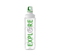 Emsa Drink2Go Tritan N30312 Gourde 0,7 l, 100 % étanche, anti-fuite, passe au lave-vaisselle, sans BPA, respectueuse de l'environnement, transparente, verte
