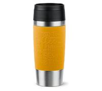 Emsa Gobelet isotherme Travel Mug Classic N20208 0,36 l inox 100% étanche 4 h chaud/8 h froid Jaune