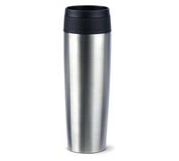 Emsa Gobelet isotherme Travel Mug Classic N20219 - 0,5 l, inox, bouchon à vis, 6h chaud/12h froid