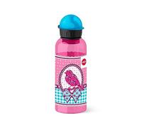 Emsa Gourde, Pour Enfants, 600 ml, Bouchon de Sécurité, Teens Birdy Bow, Tritan, 518130