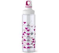 EMSA DRINK2GO TRITAN, Gourde De 0,7L, Motif Triangle