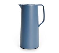 Emsa Pichet isotherme Motiva 1 L – bouchon à vis, Quick Press, verre, chaud 12h/froid 24h, bleu