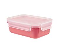 Emsa N10123 Boîte alimentaire Clip & Close Color Edition | 0,55 l | 100% étanche/hygiénique | Sans BPA | Passe au lave-vaisselle, micro-ondes et congélateur | Corail