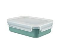 Emsa N10127 Boîte de conservation Clip & Close Color Edition | 0,8 l | 100% étanche/hygiénique | Sans BPA | Passe au lave-vaisselle, au micro-ondes et au congélateur | Vert poudre