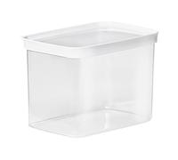 Emsa N11425 Optima Boîte de conservation sèche 4,4 l | Rectangulaire | 100% sûr, hygiénique, inoffensif et économe en espace | Joint fraîcheur | Sans BPA | Design transparent