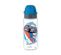 Emsa N30332 Kids Tritan Gourde | Capacité : 0,5 l | 100% sûr/pratique/hygiénique/étanche/inoffensive | bouchon intelligent | robuste | design : Racer