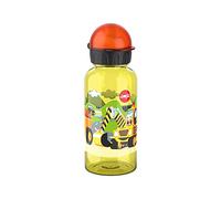 Emsa N30511 Kids Gourde en Tritan pour enfants, capacité : 0,4 l, 100% sûre, pratique, hygiénique, étanche, sans danger, bouchon astucieux, robuste, design : Road Works
