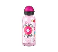 Emsa N30607 Teens Tritan Gourde | Capacité : 0,6 l | 100% sûr/pratique/hygiénique/étanche/inoffensive | bouchon intelligent | robuste | design : donut