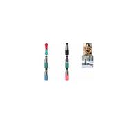 EMSA Bludrop Sleeve gourde 0,5 L Bleu, Durable, Acier inoxydable 18/10, Hermétique, Manchette silicone ergonomique, Facile à utiliser, Boissons chaudes et froides, Compatible lave-vaisselle N3110700