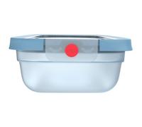 Emsa Oneclick N1211300 Boîte Hermétique Alimentaire Rectangulaire 2,3 L Bleu, Translucide Bleu