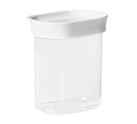 Emsa Optima N11415 Boîte de conservation sèche 0,38 l | Rectangulaire | Format portrait | 100% sûr, hygiénique, inoffensif et peu encombrant | Joint fraîcheur | Sans BPA | Design transparent