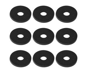 EMSea 100pcs Rondelles en Caoutchouc M8 Rondelles Plates en Caoutchouc Rondelles d'étanchéité Rondes 25,8mm de Diamètre Extérieur x 8mm de Diamètre Intérieur x 3mm d'épaisseur pour Plomberie