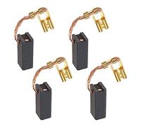 EMSea Lot de 2 paires de balais de carbone compatibles avec ponceuse à bande Holzher 2410 2411 2420 6,4 x 8 x 18 mm