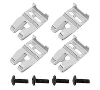 EMSea Lot de 4 crochets de ceinture avec vis 2609111584 compatibles avec les outils sans fil Bosch 18 V DDB180 DDS181 HDS181 IDS181 DDB181 IDH182-01L