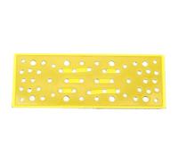EMSea Tampon de Ponçage Compatible avec Mirka DEOS 383CV Ponceuse à Crochet et Boucle Tampon de Ponçage Outils Abrasifs Tampon de Protection de Rechange pour Ponceuse 70x198mm
