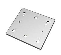 EMSea Tampon de Ponçage Remplacement 158324-9 Compatible avec Makita BO4555 BO4556 Plaque de Base Support en Éponge 110x100mm/ 4.33x3.94 Pouces