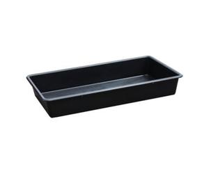 emtez Bac de rétention PE pour petits contenants 100x55x15 cm, 65,5 L, 100 % PE, résistant aux produits chimiques Quantité:1