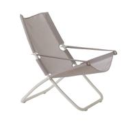 Emu - Chaise longue pliable inclinable Blanc