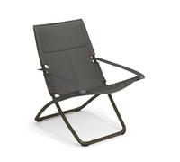 Emu - Chaise longue pliable inclinable Gris