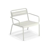 Emu - Fauteuil bas empilable Blanc