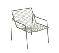 Emu - Fauteuil bas empilable Gris