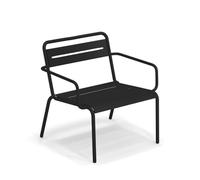 Emu - Fauteuil bas empilable Noir