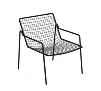 Emu - Fauteuil bas empilable Noir