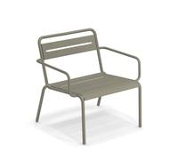 Emu - Fauteuil bas empilable Vert