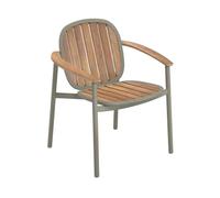 Emu - Fauteuil de repas empilable Vert