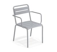 Emu - Fauteuil empilable Gris